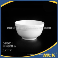 hotel fashion design restaurant white porcelain bowls
